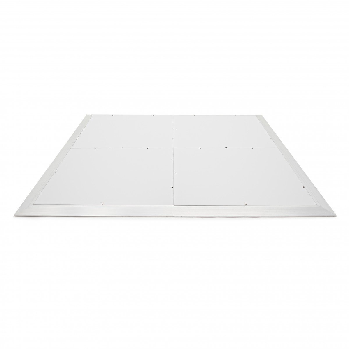 2 m x 2 m Draagbare Dansvloer van Gear4music, Witte Finish