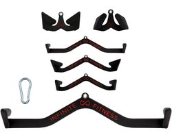 Max Grip Lat Pull Down Attachment, Kabel Machine Workout Accessoire voor Gym, Fitness, Gewichtheffen Gebruik, Krachttraining Biceps, Rug en Schouders