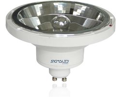 SIGMALED LIGHTING - AR111 LED SPOT GU10-14W (gelijk aan 120W halogeen spot) - Natuurlijk wit licht (4000K) - 220V/230V AC - 1050 lumen - AR111 LED lamp