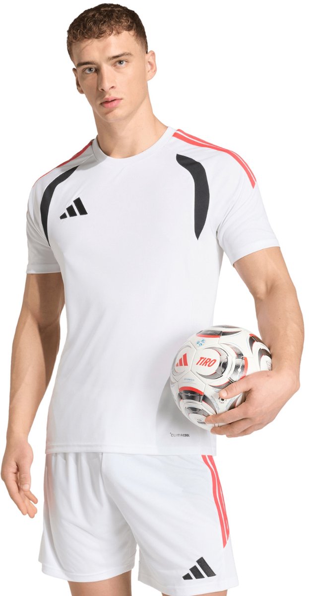 adidas T-shirt Heren Tiro 26 League Wit - Maat M