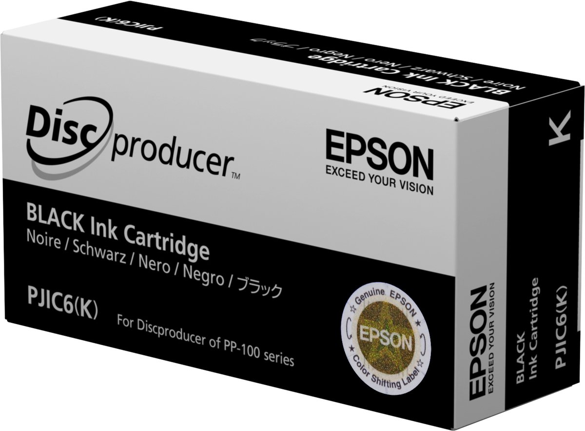 Epson C13S020693 inktcartridge 1 stuk origineel zwart