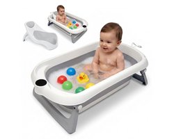 Baby Habits Badset met Thermometer en Anti-Slip Zitvlak – Gebruiksvriendelijk en Inklapbaar