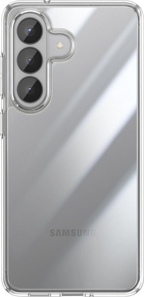Avizar Coque pour Geschikt voor Samsung Galaxy S26 Antichoc Bi-matière avec Caméra Protégée, Transparant