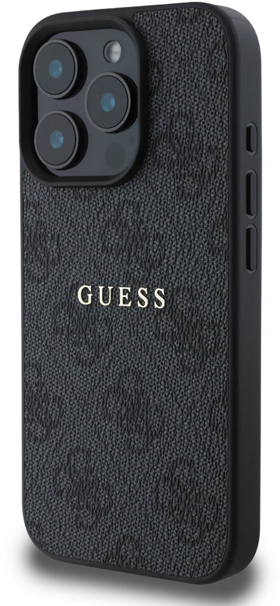 Guess telefoonhoesje voor iPhone 15 Pro Max - MagSafe - Zwart