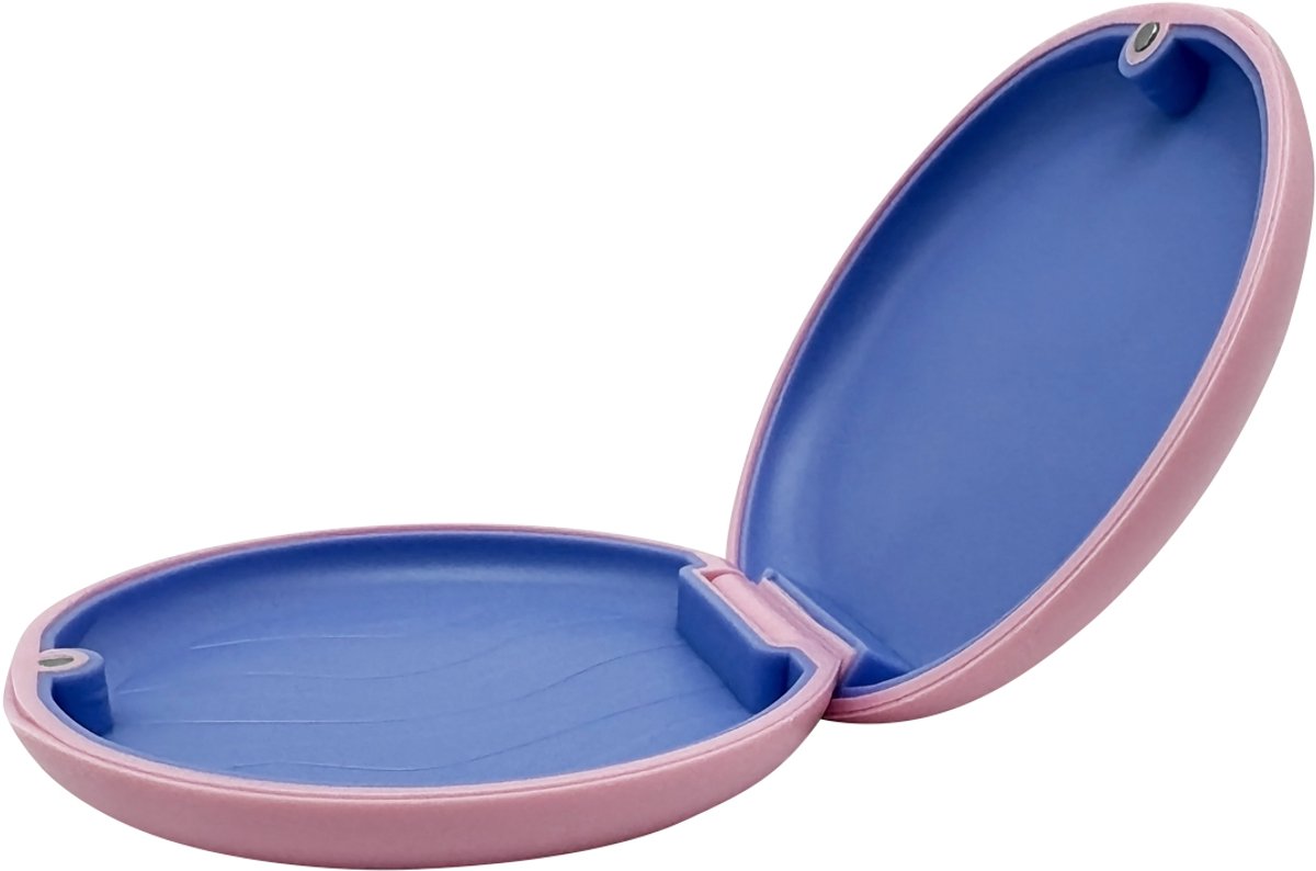 Purepeak Kunstgebit Bakje - Gebitsbakje - Roze - Gebittenbakje voor Prothese - Tandendoosje