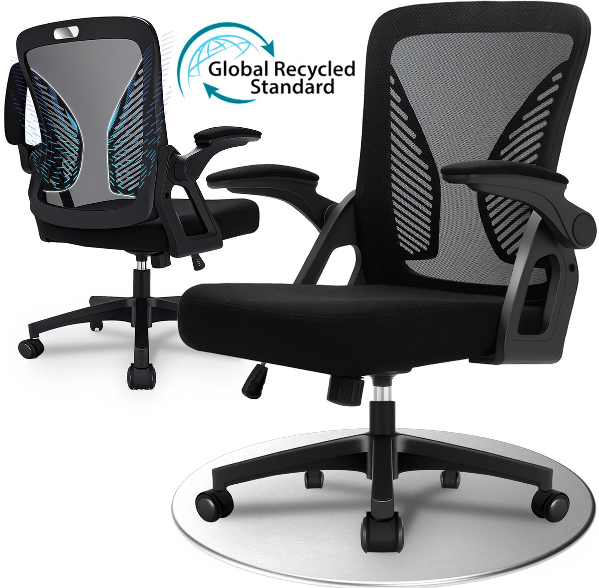 Milacyee Bureaustoel - Ergonomische Bureaustoel - Office - Milacyee - €56,99