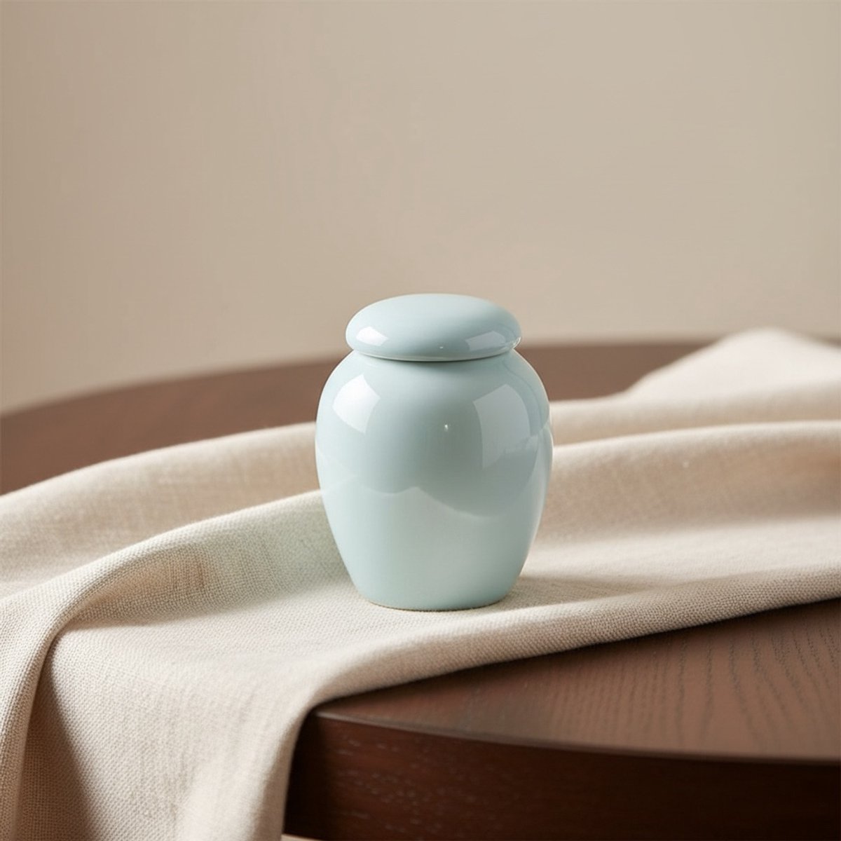 Artic Tavira Mini Urn – Blauw – 60 ML – Zandsteen – Rustieke Zandstenen Urn – Handgemaakt – Mini Urn – Menselijk As – Huisdieren Urn – Urn Hond – Urn Kat – Urn voor As Volwassen – Urne – Urnen – Urne Volwassenen – Familie Urn