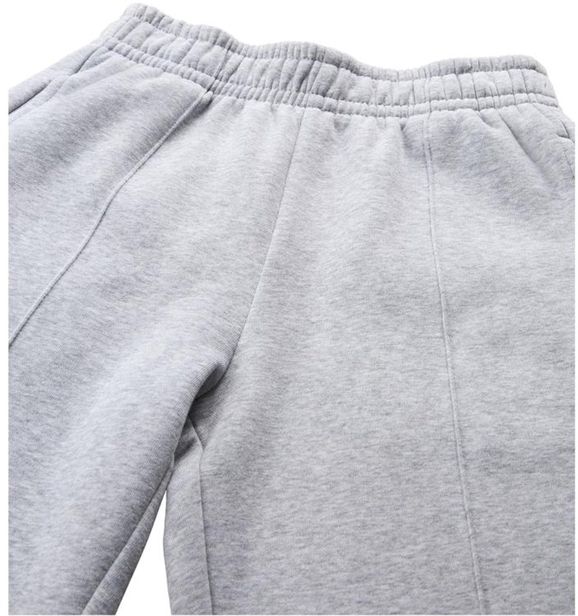 Urban Classics Fluffy Pintuck Kinder joggingbroek Kids 146/152 Grijs