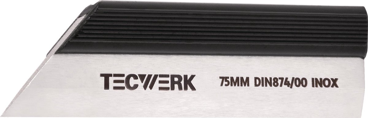 Haarlineal DIN 874/00 L.125mm Spezialstahl Q.23x5mm TECWERK
