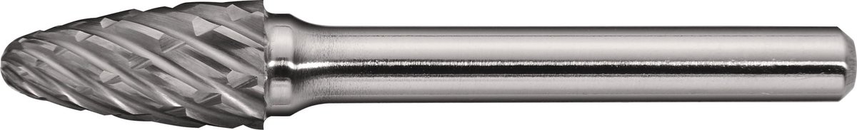 Frässtift RBF Special Steel D.6mm Kopf-L.18mm Schaft-D.6mm HM Verz.Kreuz TECWERK