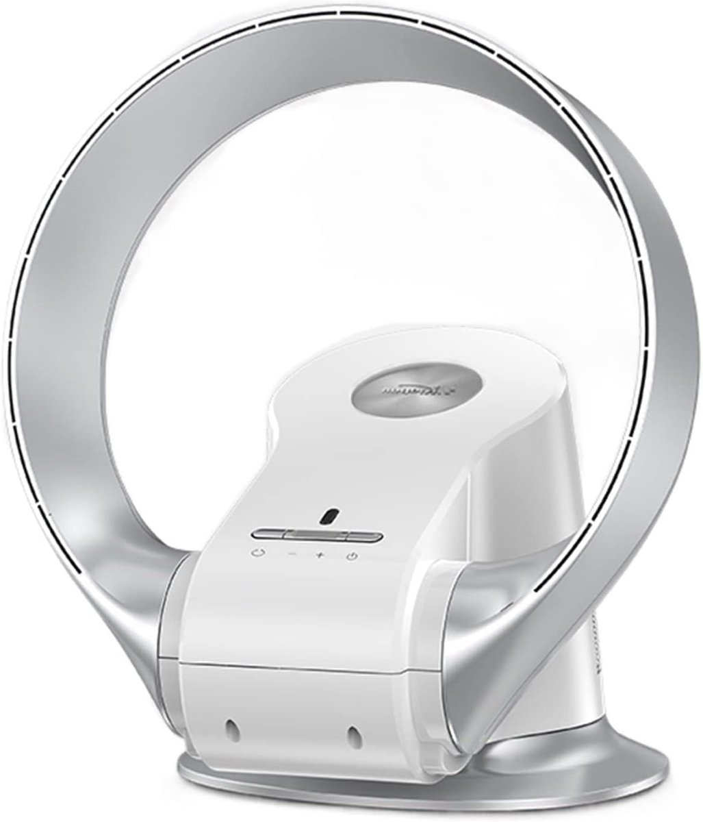 Bladloze Ventilator - Wandmodel Ventilator - Zomerse Koelte - 8 Windsnelheden - 120 Graden Oscillerend - Wit