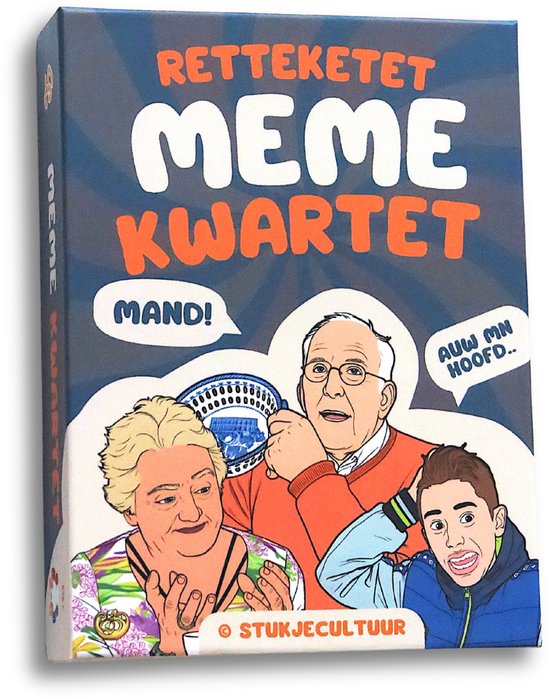Stukje Cultuur - Retteketet Meme Kwartet - Internet Memes Kaartspel