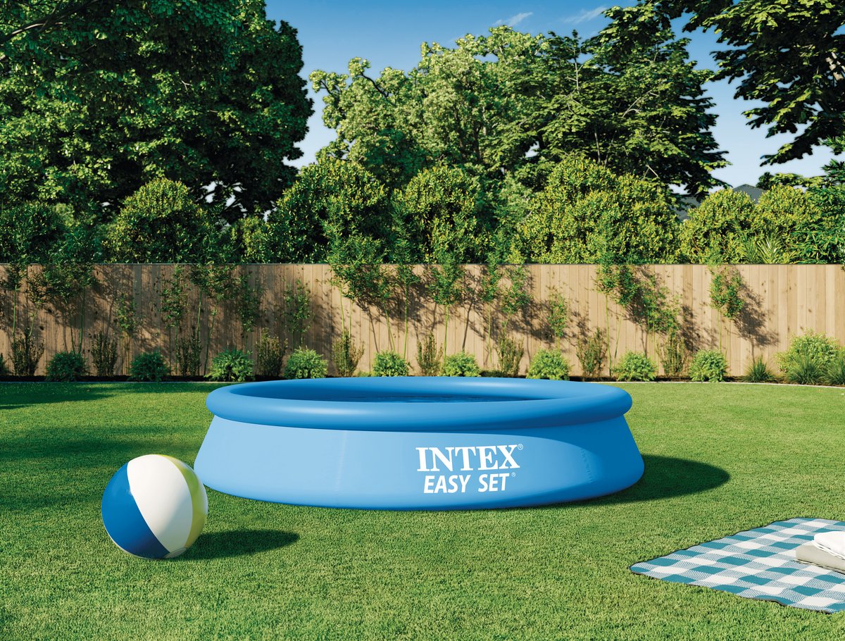 Intex Easy Set Opblaaszwembad Set - Ø 305 x 61 cm met filterpomp