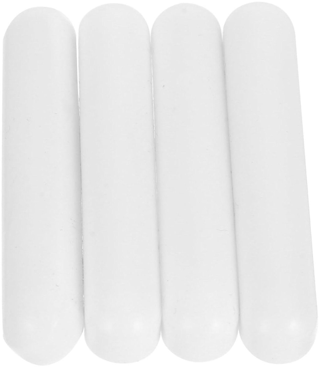 Magnetische Roerstaaf - Roerstaaf Set - Vloeistoffen Mengen - PTFE Materiaal - 5 x 0.8 cm - Wit