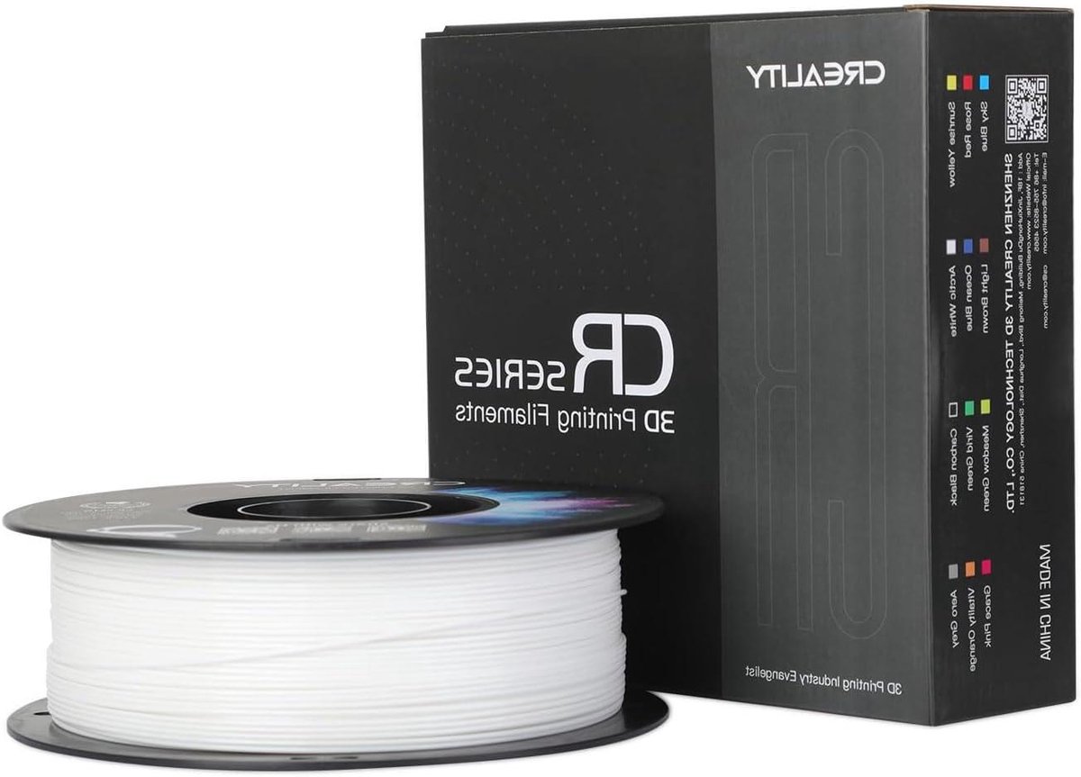 3D Printer Filament - Print Materiaal - Objecten Printen - Hoge Kwaliteit PETG - 175 mm - Wit