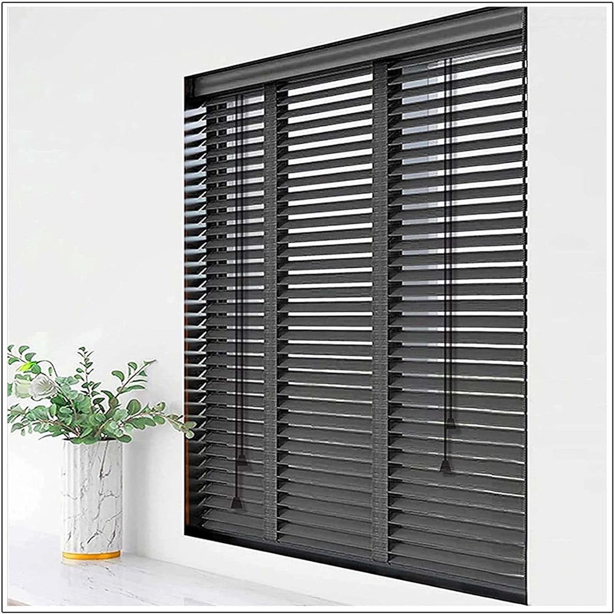 Houten Jaloezieën - Binnenzonwering - Privacy en Zonwering - Natuurlijk Lindenhout - 50mm Lamellen - Houtkleur