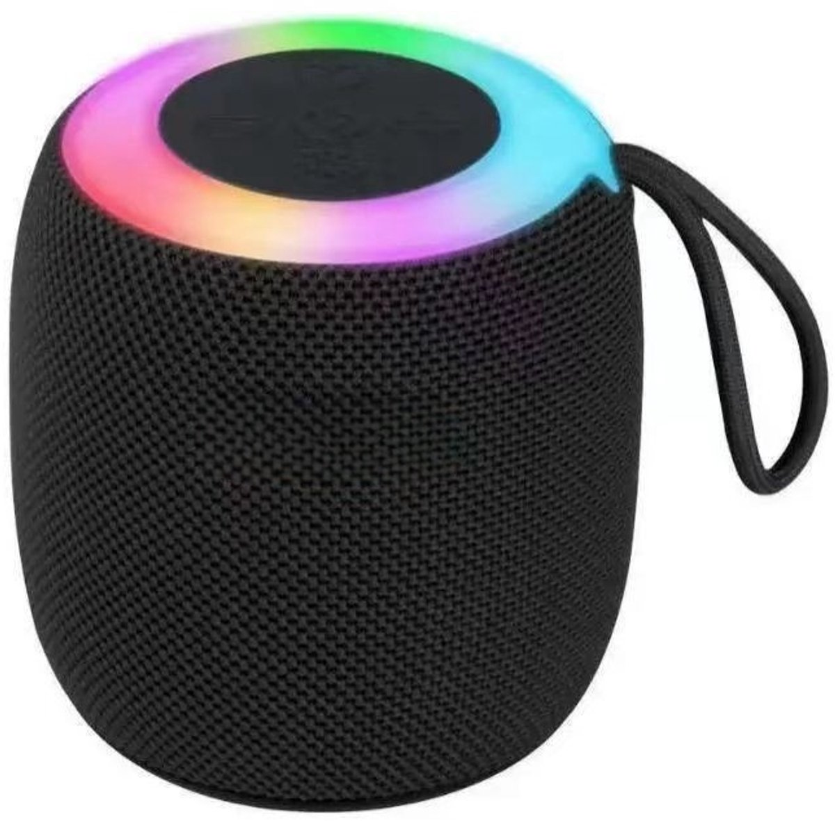 Oneay Draadloze draagbare RGB Bluetooth-speaker – Compatibel met smartphones, tablets, e-readers en gamingapparaten – Zwart