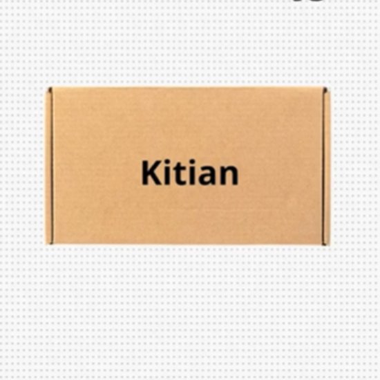 Kitian kartonnen verpakking.