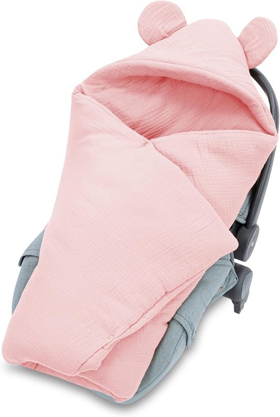 Swaddle Blanket Car Seat Baby - Winter Sleeping Bag Footmuff Stroller Accessory Newborn Toddler Warm Soft — afbeelding 4