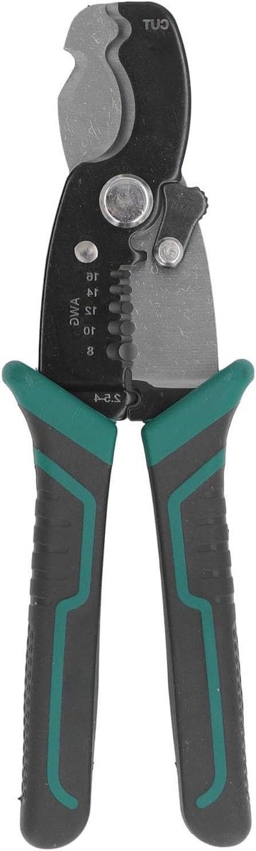 Draadstripper - Kabel Stripper - Elektra Werk - Precisie Snijfunctie - 26 x 9 x 2 cm - Grijs