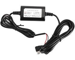 ONF3 - Hardwire Kit - Low Voltage Beschermingslijn - 12V-24V naar 5V 2.5A - Voor Dashcam Parkeerbeheer - Eenvoudige Installatie - Geschikt voor ...