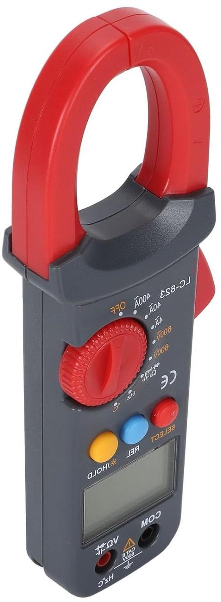 Digitale Multimeter - Meetinstrument - Elektrische Metingen - Hoge Nauwkeurigheid - 25 x 16 x 5 cm - Zwart