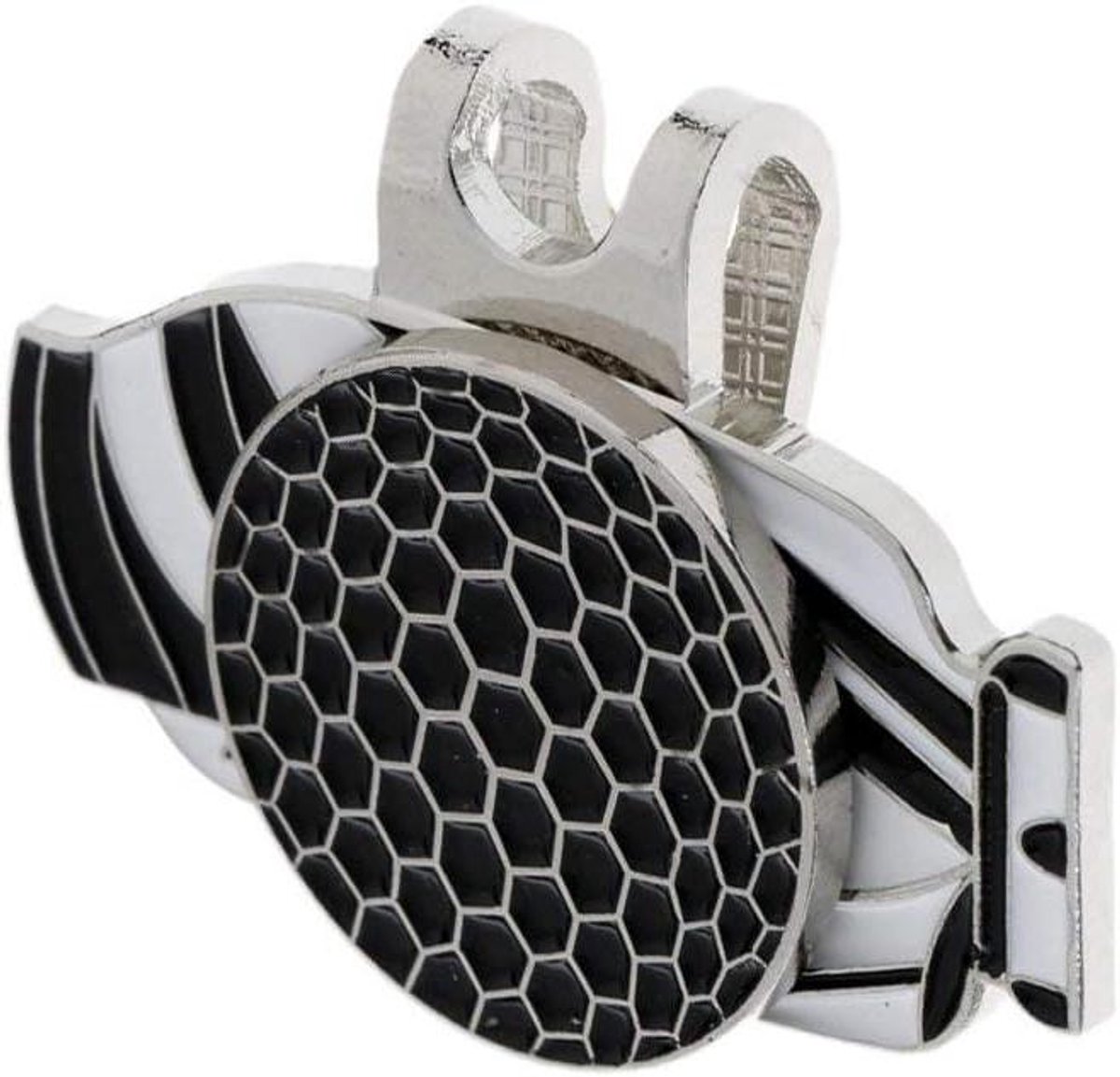 Golf Hoed Clip - Bal Marker - Golf Sport - Magnetische Bevestiging - N.v.t. - Zilver