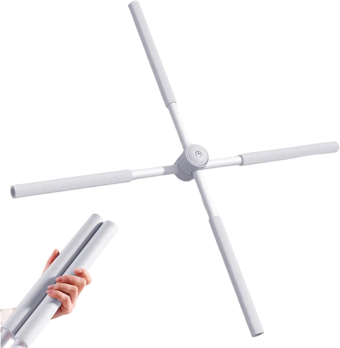 Oefenstaaf - Houding corrector - Pilates en yoga - Wervelkolom ontlasting - 815 cm - Beige