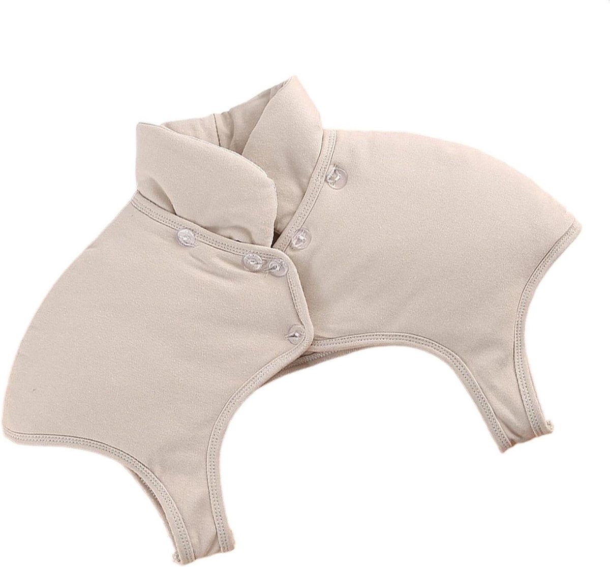 Verwarmingskussen Nek - Schouderwarmer - Spierontspanning - Halflange Jas Design - 30 x 20 cm - Grijs