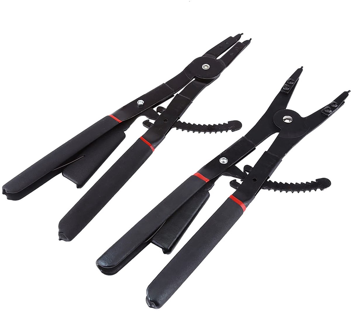 aladdien - Locking Spring Pliers Set - Precisietips - 16 Inch - Retaining Ring Pliers - Professioneel gereedschap - Voor onderhoud - Gereedschapset