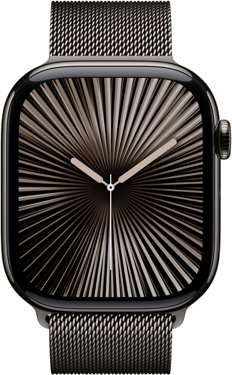 Apple Watch Series 10 Sporthorloge 46mm Slate Titanium met - afbeelding 3