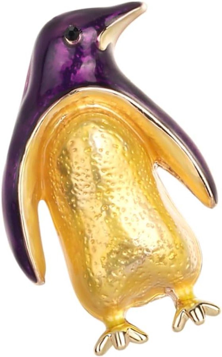 Dames Broche - Sieraden Pin - Kleding Versieren - Glanzende Kristallen - 3.8 cm - Goudkleurig