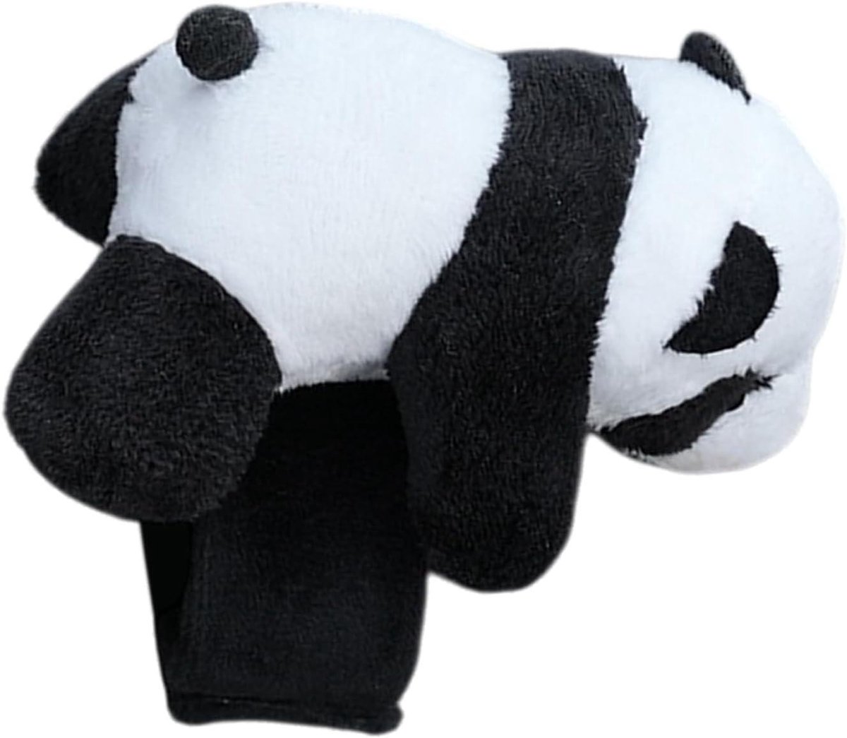 Fietsstuur Decoratie - Dierenornament Fiets - Fiets Opvrolijken - Zacht Pluche Materiaal - Universele Pasvorm - Panda