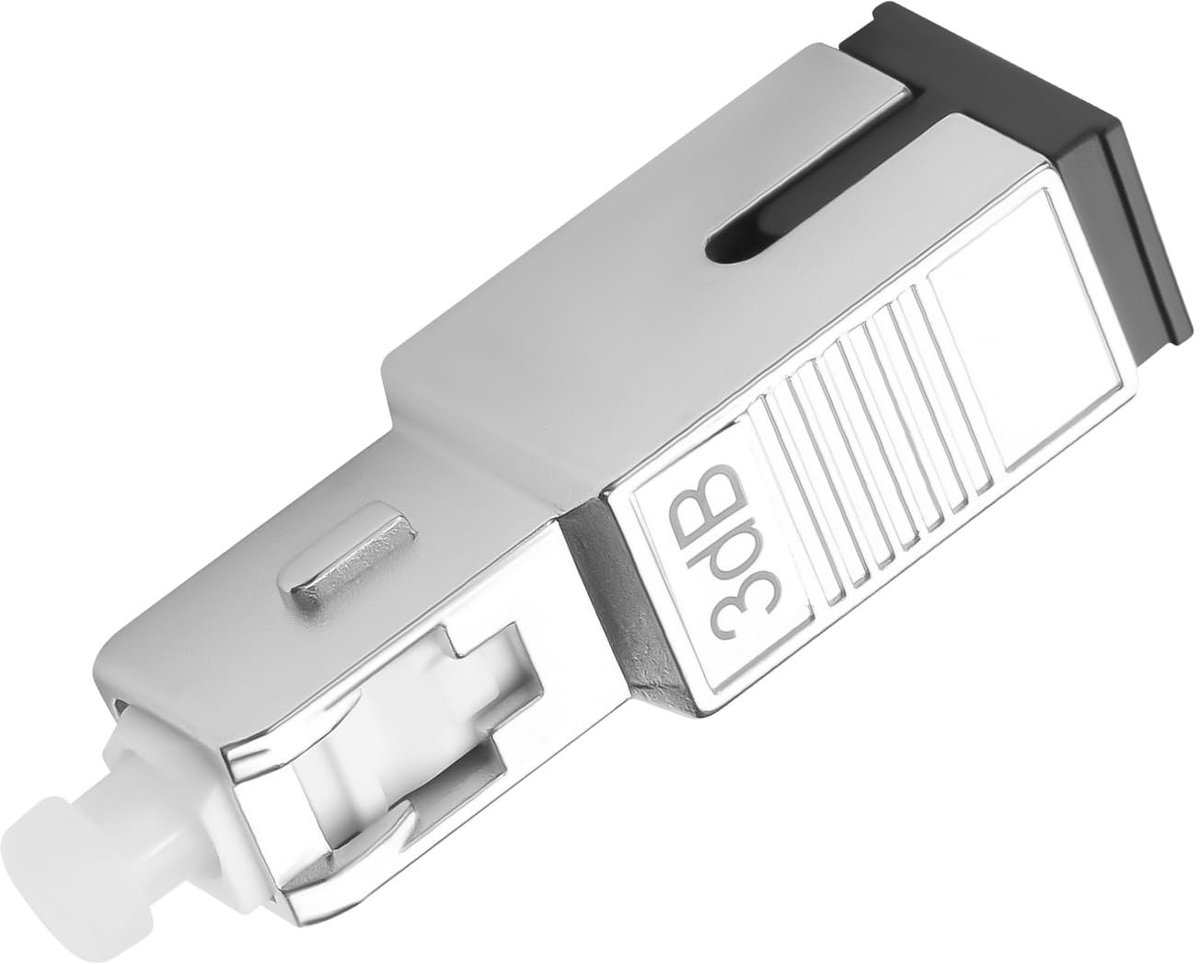 QIANRENON 3dB SC/UPC Fiber Optic Dempingsadapter voor Stabiele Netwerkprestaties