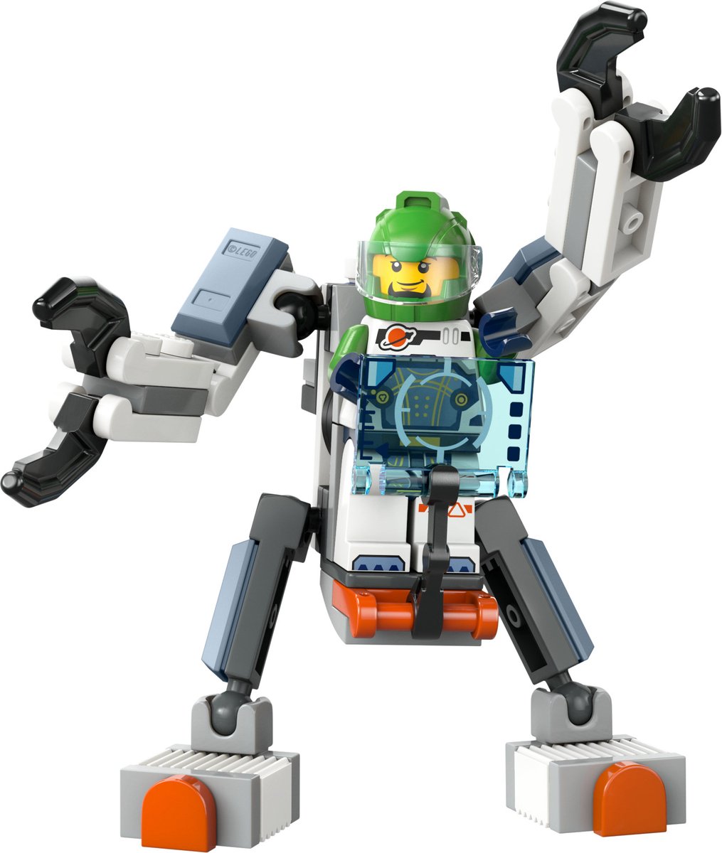 LEGO City Ruimtewetenschapsmecha: compacte ruimteset met astronaut thumbnail 3