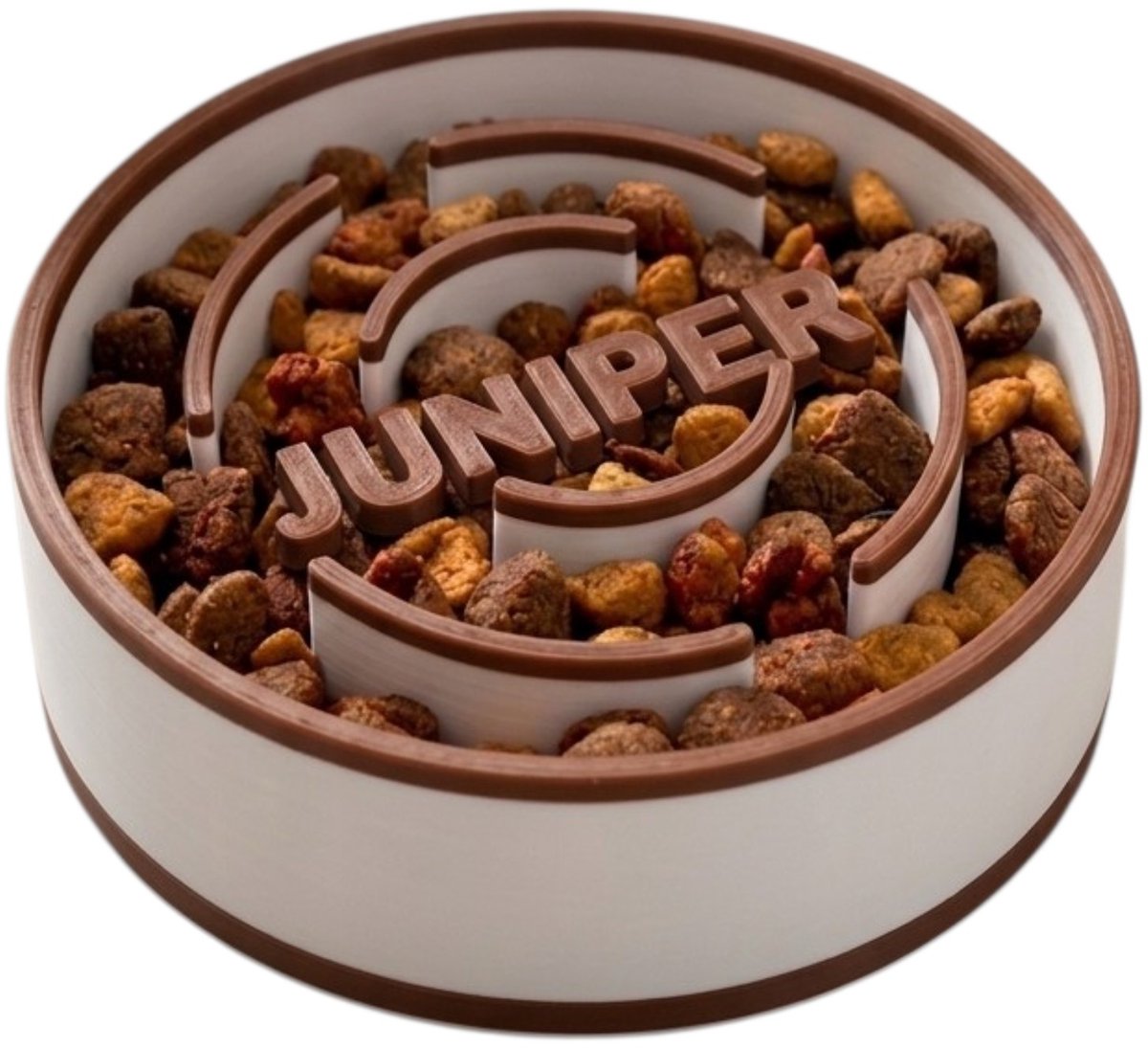 Gepersonaliseerde Slow Feeder Bak Medium – Anti-Schrok Voerbak met Naam – Hond & Kat
