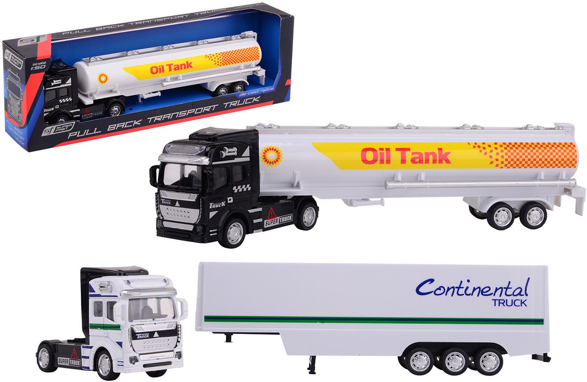 Johntoy 26067, Trailer, Meerkleurig