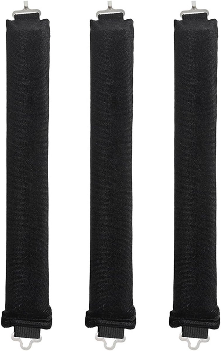 Set van 3 Heatless Krulspelden voor Zachte, Schadevrije Krullen - Slaapmodel