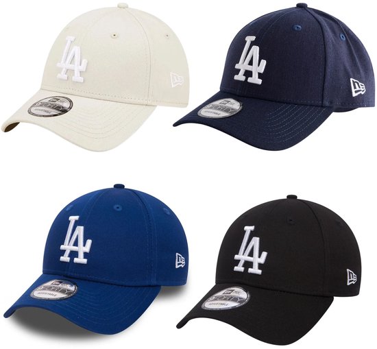 New Era pet LA Dodgers rood wit - Baseball cap voor kinderen.