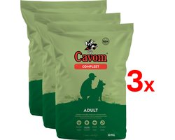 Cavom compleet Adult - geperste brokken - 3x 20kg