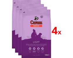 Cavom Compleet - Hondenvoer Light - 4 x 5kg