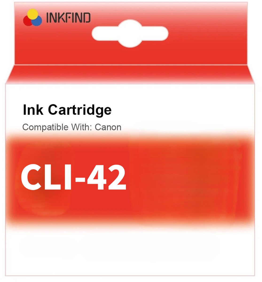 INKFIND CLI-42 Foto Cyaan inktcartridge compatibel met Canon CLI-42 CLI42 Geschikt voor Canon Pixma Pro-100 Pro100s – 1 Pack PC