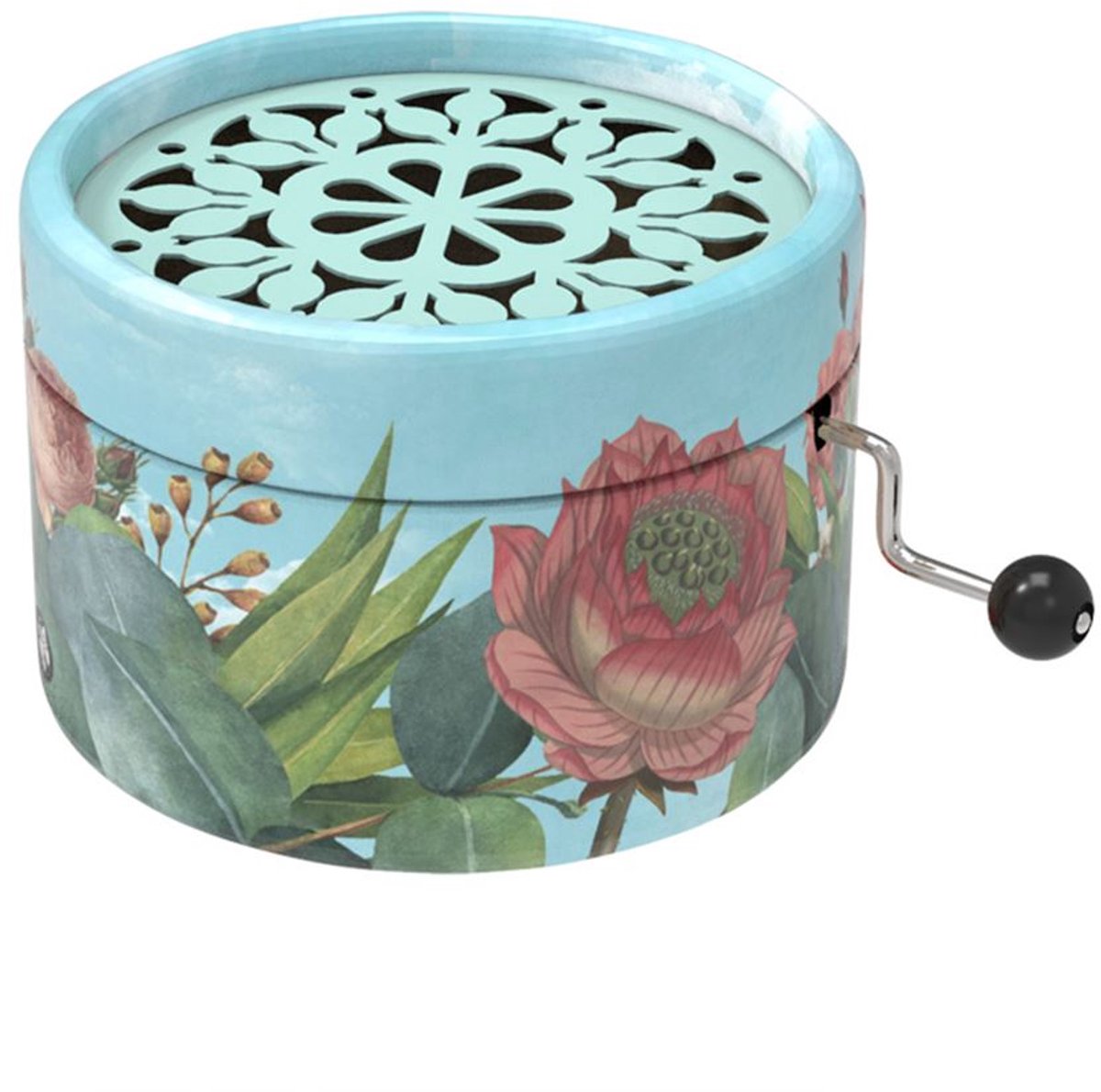 Belle Lurette muziekdoosje Rondo106 la Vie en Rose Flowers 14+.