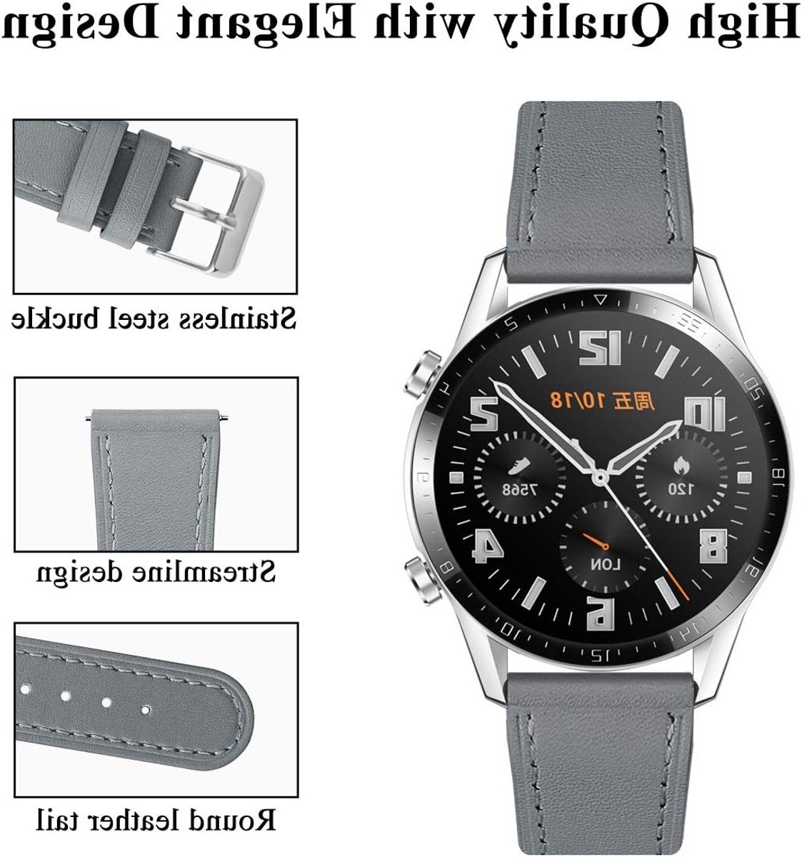 Leren Horlogeband 18mm Quick Release Vervangband voor Heren en Dames - Comfortabele en Duurzame Horlogeband met Diverse Maten 20mm en 22mm