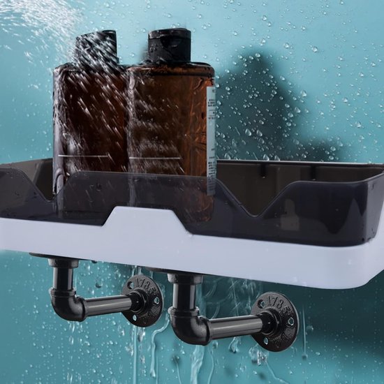 4 Stuks Industriële Zwarte IJzeren Planksteunen voor Muurplanken, Retro Wandplanken en Wijnrekken, Ideaal voor DIY Projecten en Opslagoplossingen — afbeelding 2