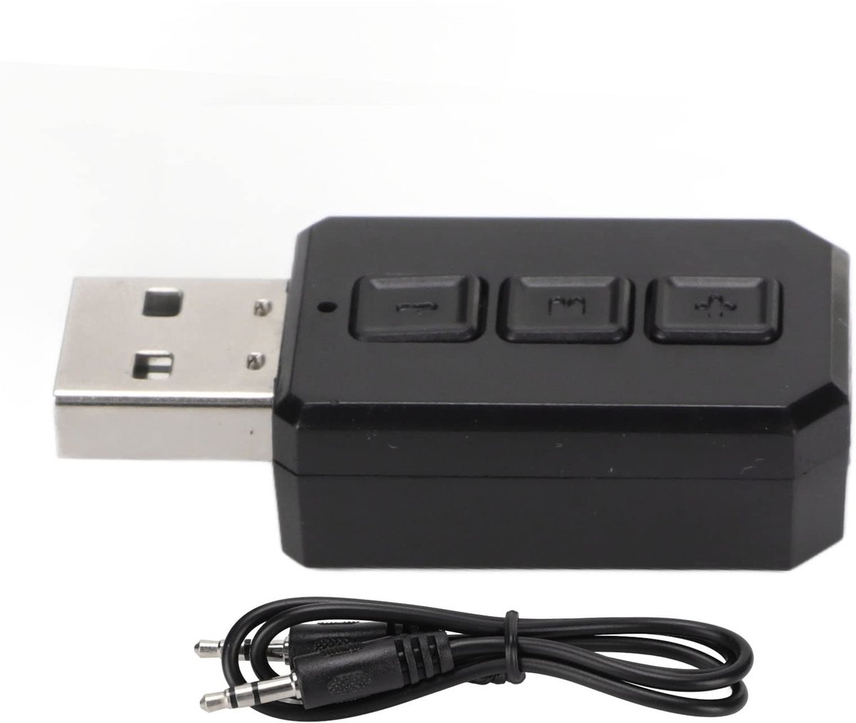 USB Bluetooth Adapter 5.0 - 2 in 1 Dongle voor PC, Laptop, TV & Game Consoles