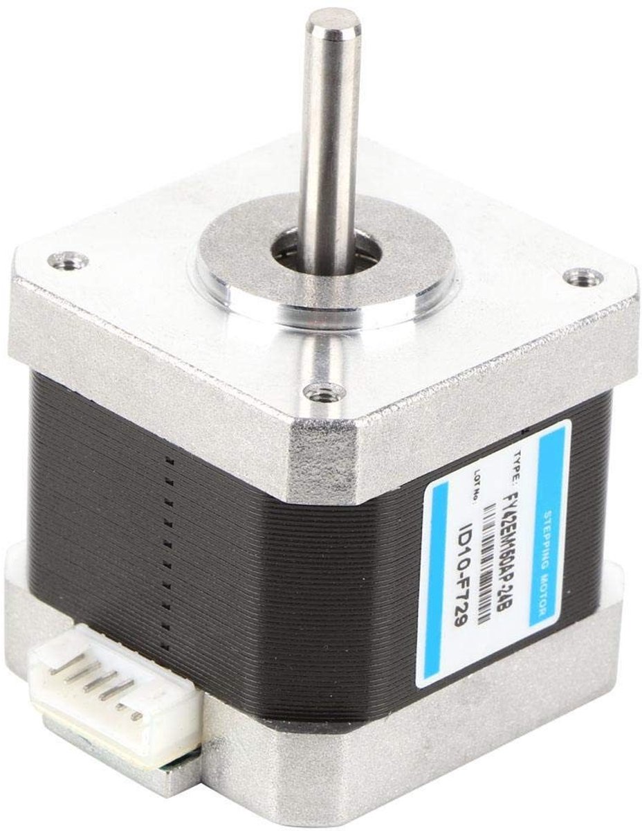 Store_9 - 2-fasen-stappenmotor - Nema 17 - Hoog rendement - 24 V/1,5 A - Industrieel gebruik - Precisie stappenmotor - Geschikt voor automatisering