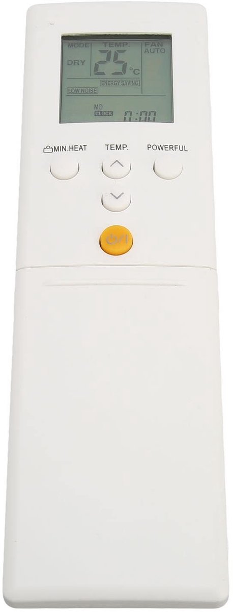 Ergonomische Afstandsbediening voor Airconditioners, Compatibel met Diverse Modellen