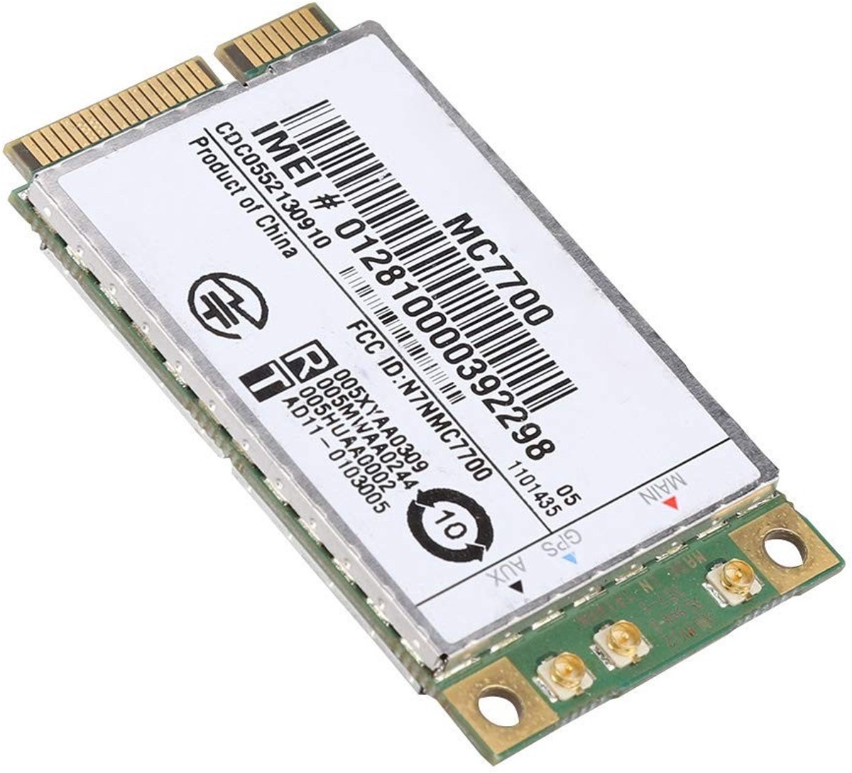 Allecto - PCI E-netwerkkaart - 100 Mbps - Ingebouwde Mini PCI Express - Voor snelle internetverbindingen - Ideaal voor mobiele ...