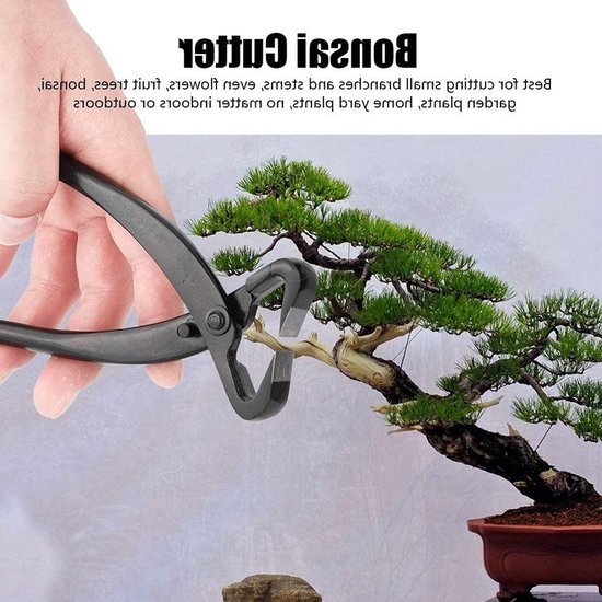 Professionele Bonsai Scharen van Manganese Staal 210 mm - Tuin Gereedschap voor Gevorderde Bonsai Kunstenaars en Tuinliefhebbers — afbeelding 3